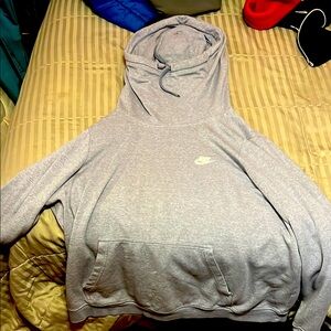 Nike Women's Gray Hoodie Sweater